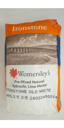 Womersleys ironstone old - old, white