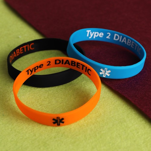 Diabetes wristbands type - diabetes,