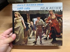 1968 FILM REVIEW 1968-1969 F MAURICE SPEED PHOTO ILLUSTRATED HARDBACK BOOK (P4)