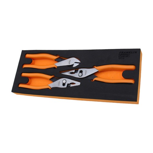 Grip jaw plier set - f, 3pc