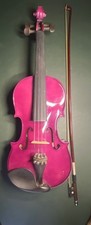 Florentino Italian Design Purple Violin VL651 In The Antonio Stradivarious Style
