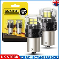 2X 1156 P21W BA15S 382 LED Reverse DRL Turn Sidelight Bulb CANBUS Error Free 12V