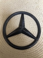 Mercedes Benz Front Grill Star Carbon Fibre 