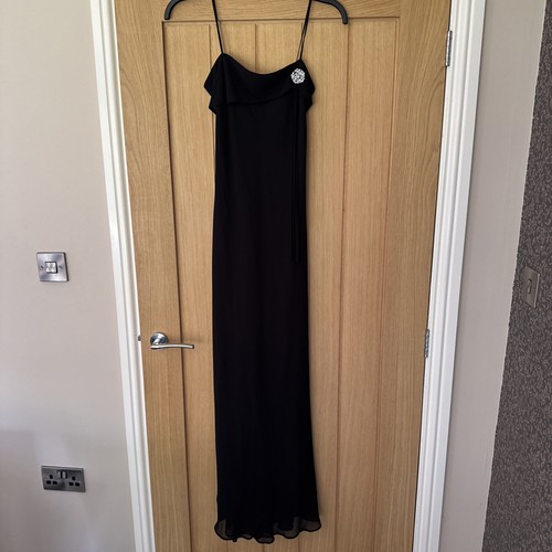 Ladies long black - long, slip