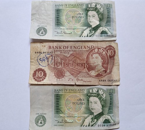 Old bank england - 3, notes