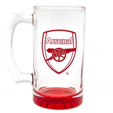 Arsenal FC Stein Glass Tankard (football club souvenirs memorabilia)