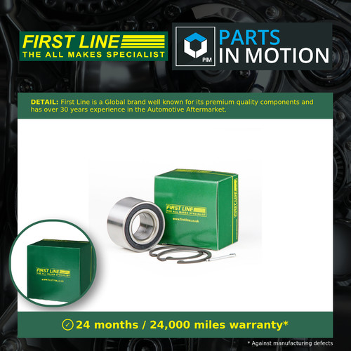 Wheel bearing kit - bearing, fits