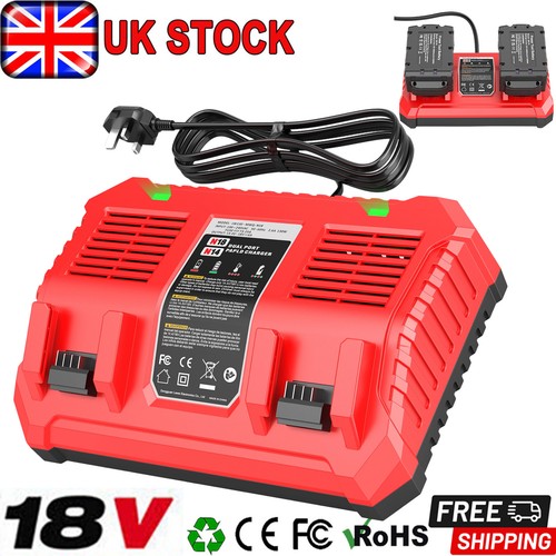 Dual port rapid charger 18v - rapid,