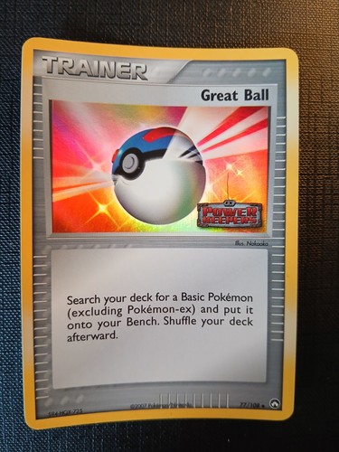 Power keepers great - great, ball