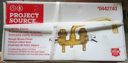 Brass laundry faucet chrome - brass, 2