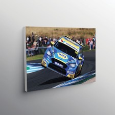 BTCC Ash Sutton Knockhill Motor Sport Canvas 2025