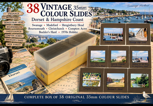Vintage 35mm colour slides - 38,