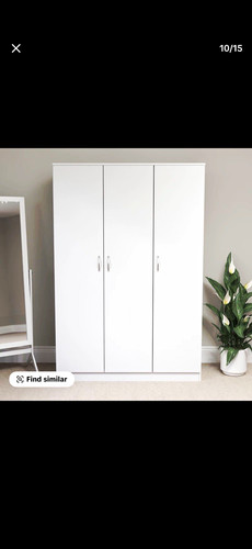 White door freestanding - white,
