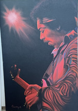 Jimi Hendrix Oil Painting