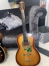 Rare Ibanez Antoria Salvador Copy of Raffaele Calace Classical Guitar Vintage