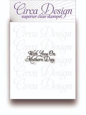 Clear Unmounted Mothers Day