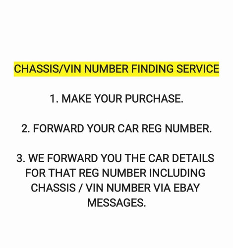 Vin number from registration - vin,