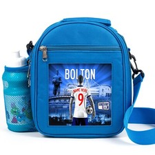 Personalised Bolton Lunch Bag Boys Football School Childrens Lunchie Gift AF22