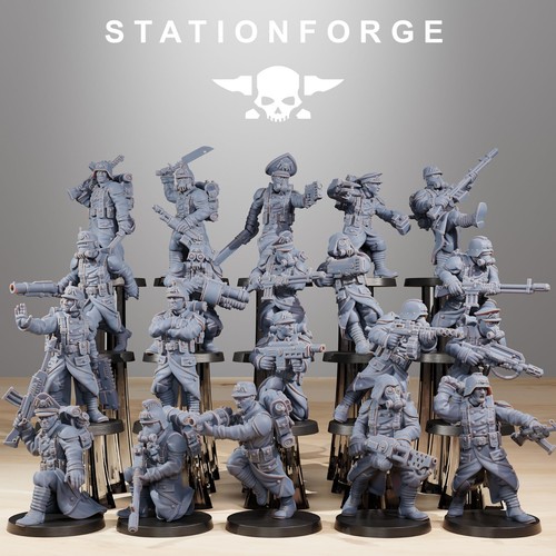 Grimguard army builder set - grimguard,