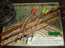 "MR CRABTREE" SPECIAL EDITION - GOOSE QUILL FLOAT SET RED/YELLOW
