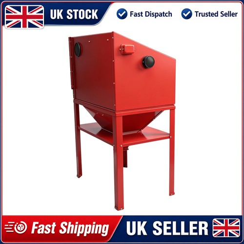 Sand blasting cabinet shot - blasting,