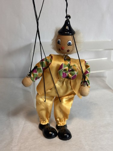 Wooden clown jester - ,