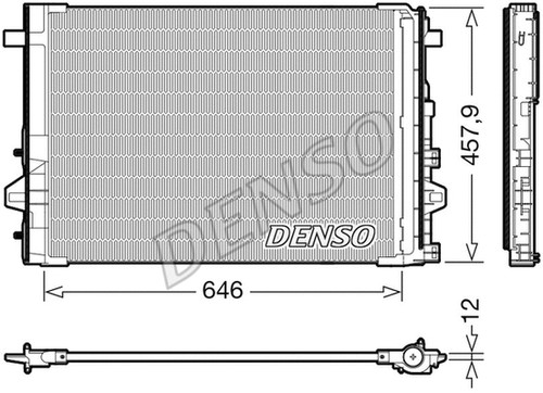 Condenser air conditioning - condenser,