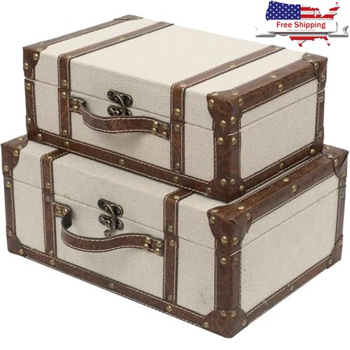 Vintage decorative trunk set - decorative,