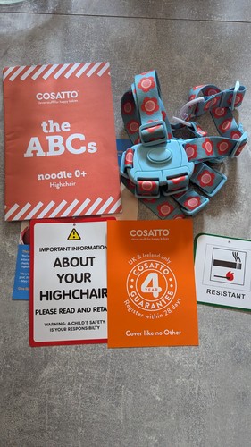 Cosatto harness highchair - cosatto,
