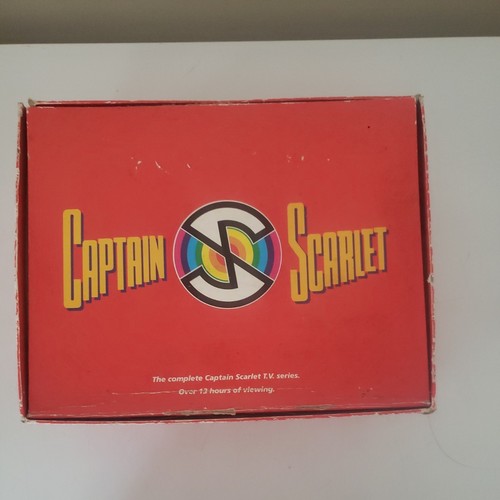 Vhs captain scarlett complete - vhs,