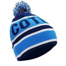 Scotland Bobble Hat Navy