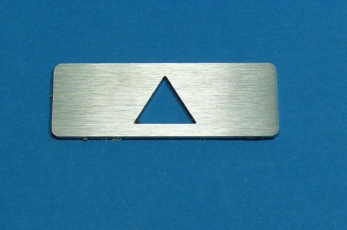 Matte trim hazard - trim, warning