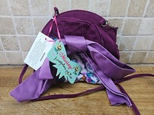 Rare Irregular Choice Abigail's Party Clutch Purple And Floral