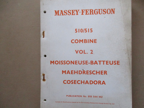 Massey ferguson 515 combine - massey,