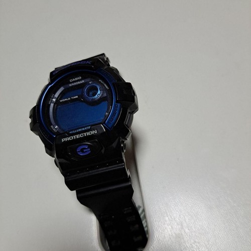 Casio shock black blue men - casio, black/blue