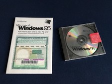 Windows 95 Operating System, COA & Install CD