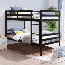 Twin Over Twin Wood Bunk Beds