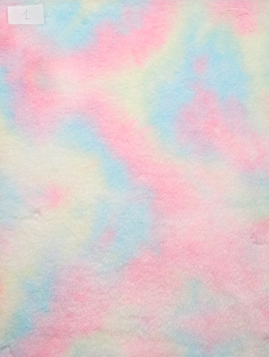 Dyed faux fur - fabric, for