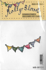 Molly blooms bunting rubber - molly,