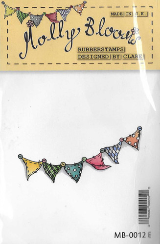Molly blooms bunting rubber - molly,