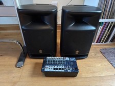 Yamaha Portable PA System STAGEPAS 500 500W Mixer + Two Loudspeakers