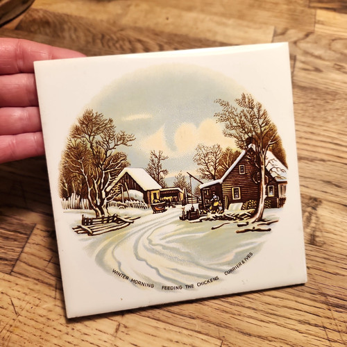 Trivot currier ives winter - trivot, &