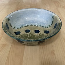 Price & Kensington Blue Sheep Spongeware large pasta bowl 