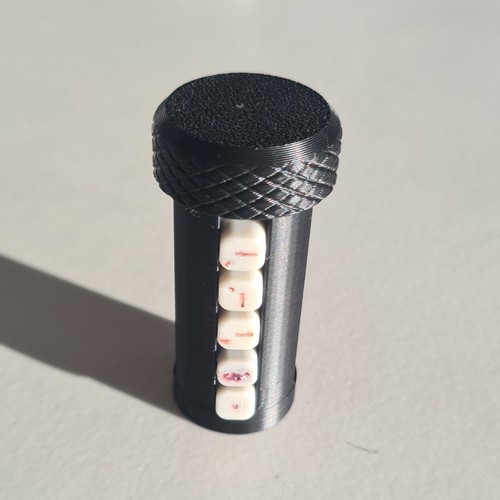 Car pill holder storage - rc,