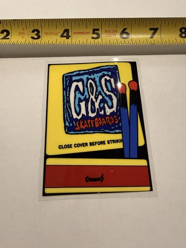 Skateboards matches - g&s,