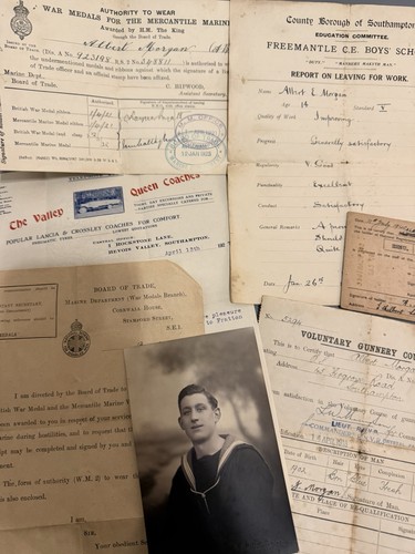 Merchant navy ww1 ephemera - merchant,