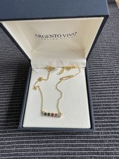 Argento Vivo Gold-Coloured Sterling Silver Necklace