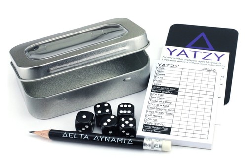 Yatzy travel tin - tin, pocket