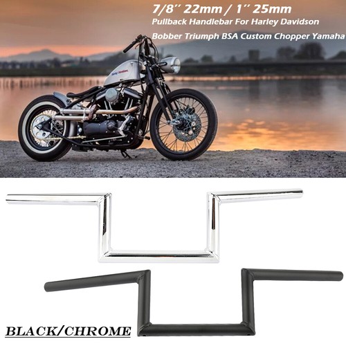 Motorcycle handlebar - 7/8", 1''