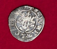 Authentic Edward I Silver Penny - Class 10cf2, London Mint (1306-1307)